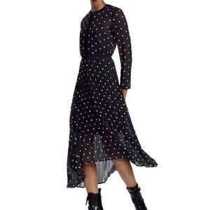 Maje | Dresses | Maje Rivoli Floral Embroidered Black Pleated Midi Dress | Poshmark Maje | Dresses | Maje Rivoli Floral Embroidered Black Pleated Midi Dress | Poshmark